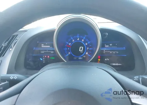 2013 Honda Cr-Z z USA, uszkodzony, nr VIN JHMZF1D45DS000156